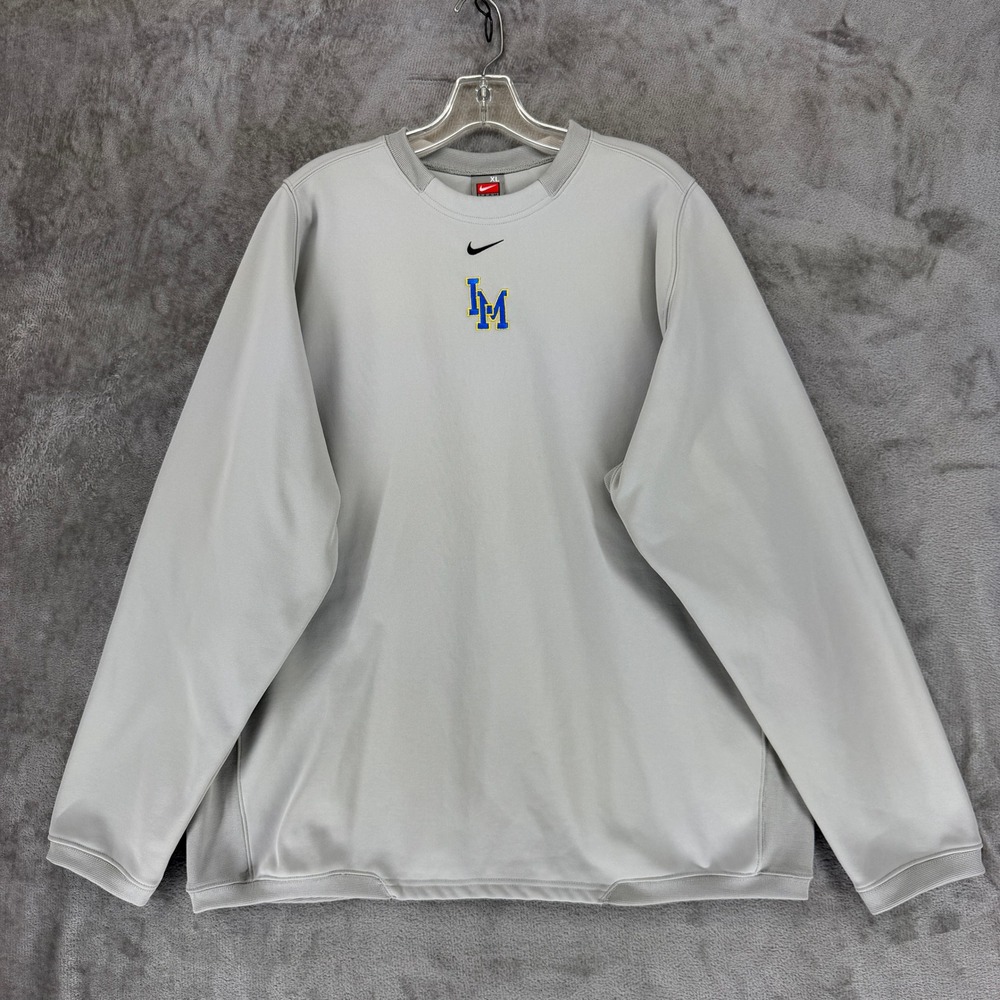 Loyola Marymount Nike Sweatshirt Mens XL Grey Nike Fit Therma EUC